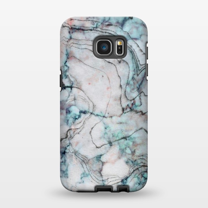 Galaxy S7 EDGE StrongFit Marble Texture by  Utart