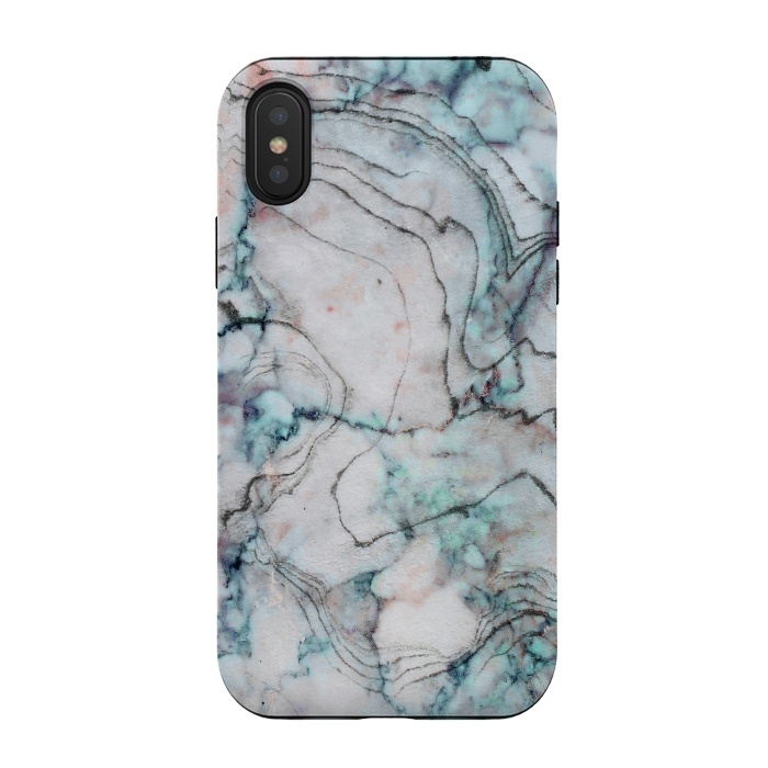 iPhone Xs / X StrongFit Marble Texture by  Utart