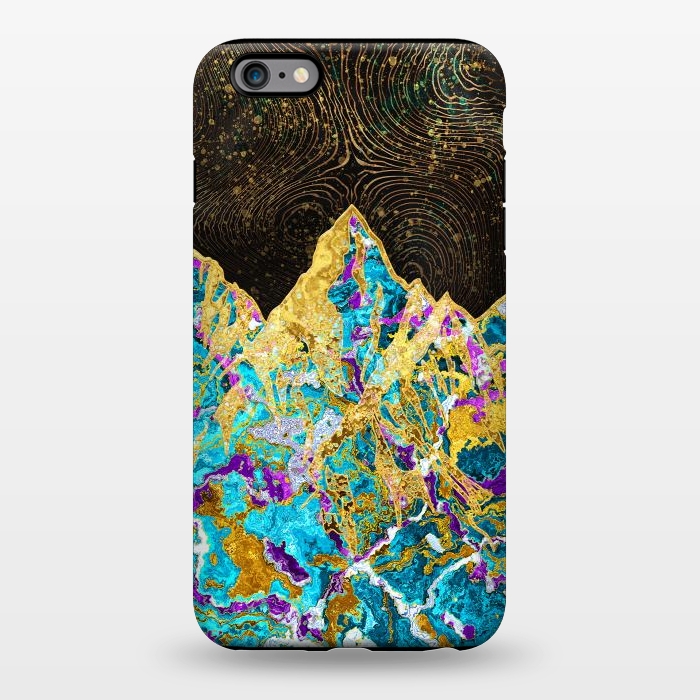 iPhone 6/6s plus StrongFit Digital Painting - Mountain Illustration I by Art Design Works