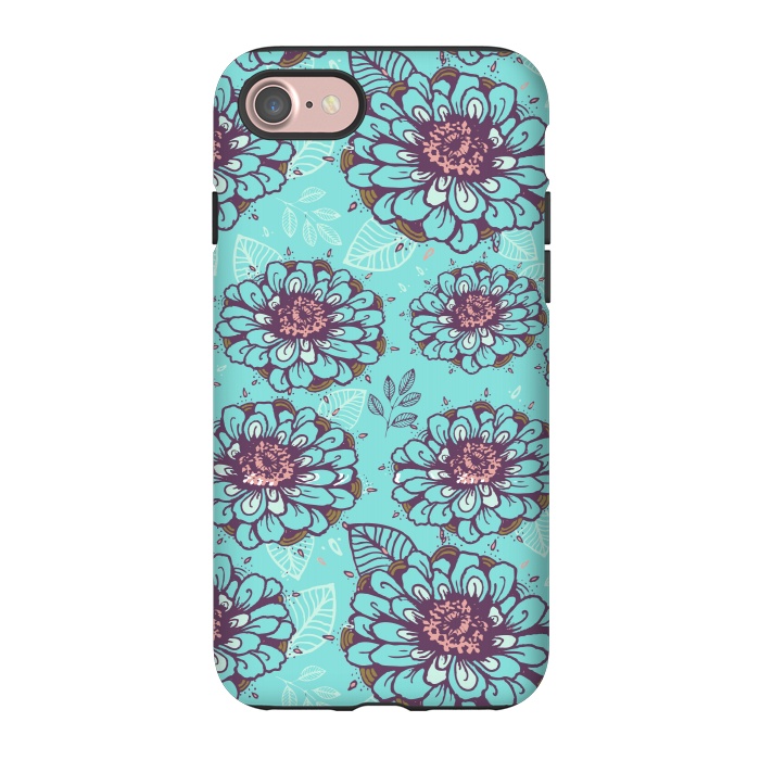 iPhone 7 StrongFit Floral Garden  by Rose Halsey