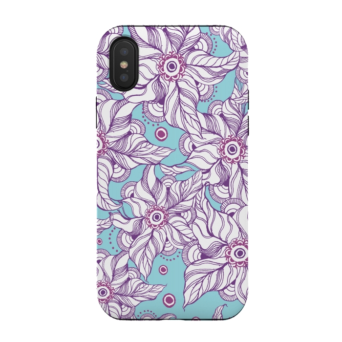 iPhone Xs / X StrongFit Spring Garden  by Rose Halsey