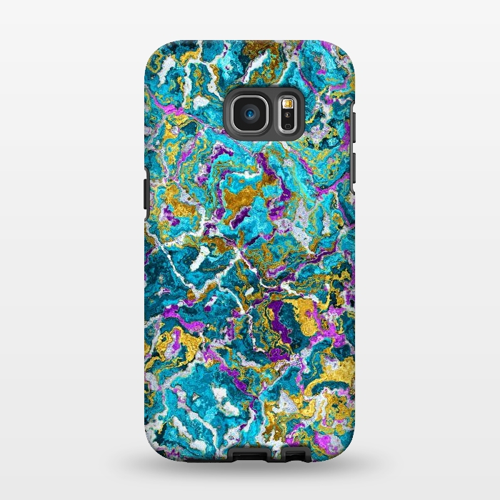 Galaxy S7 EDGE StrongFit Abstract Art by Art Design Works