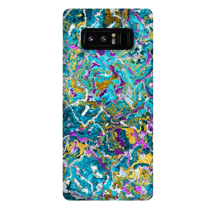 Galaxy Note 8 StrongFit Abstract Art by Art Design Works