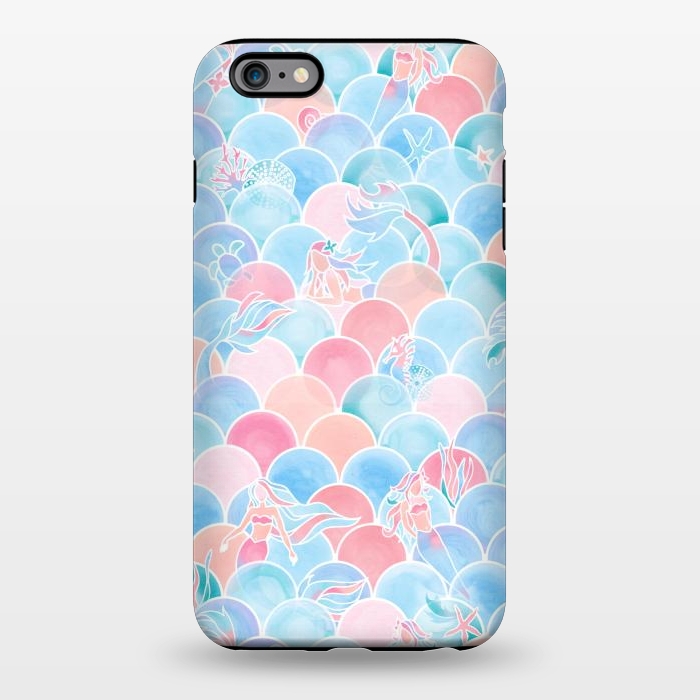 iPhone 6/6s plus StrongFit Bubbly Sunset Ocean by gingerlique