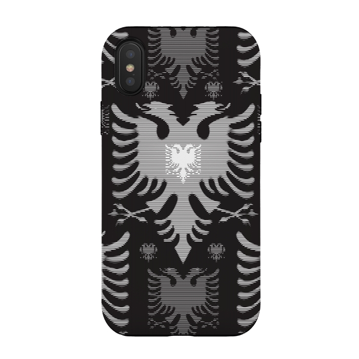 iPhone Xs / X StrongFit Stylized eagle 3 by Bledi