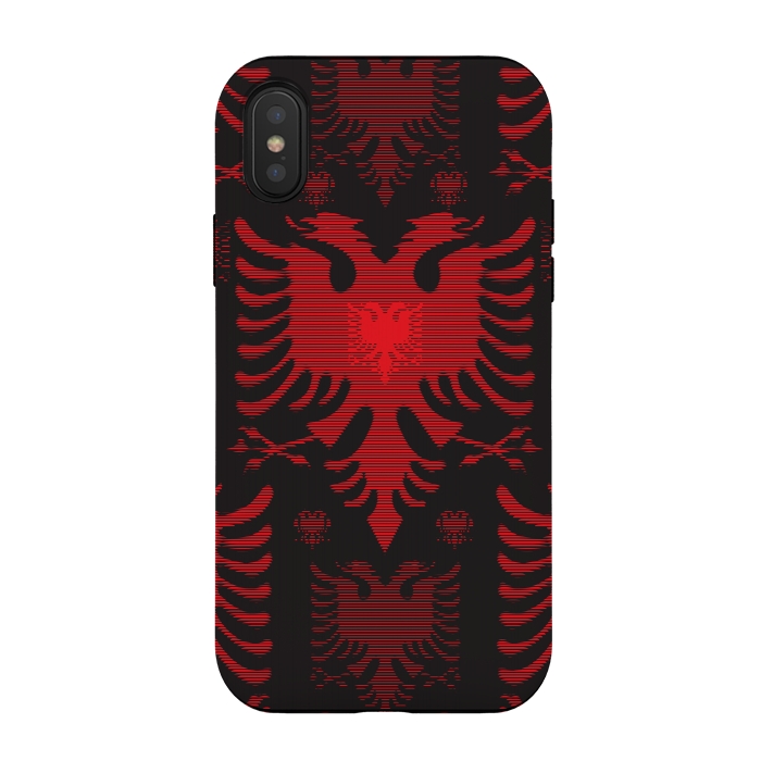 iPhone Xs / X StrongFit Stylized eagle 7 by Bledi