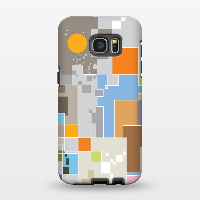 Galaxy S7 EDGE StrongFit Abstract Geometric Creation by Bledi