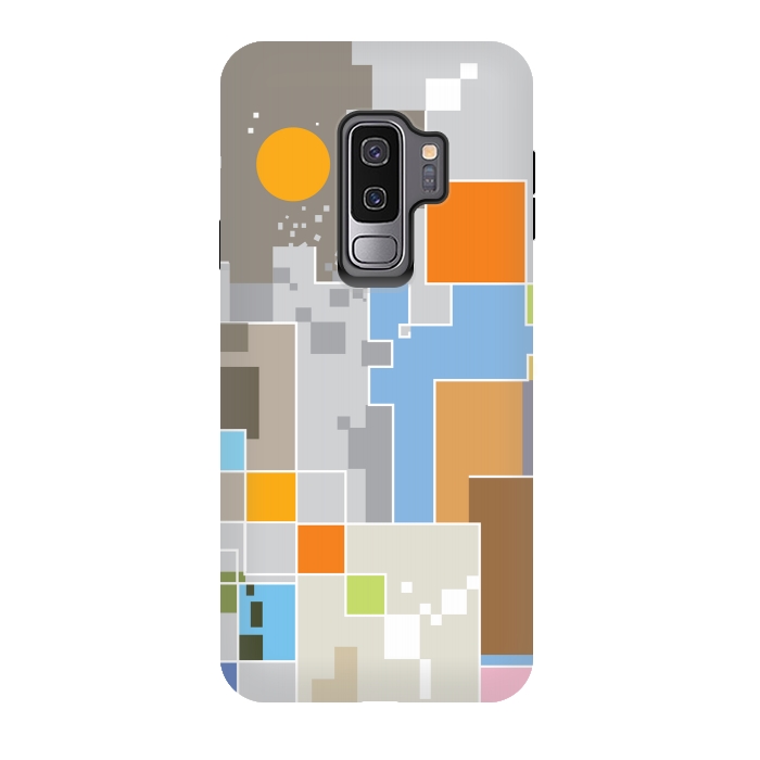 Galaxy S9 plus StrongFit Abstract Geometric Creation by Bledi