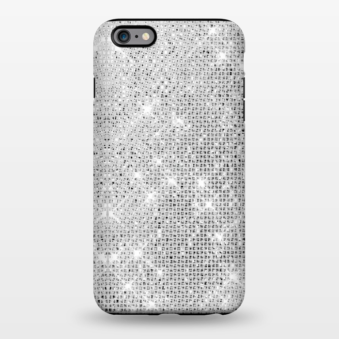 iPhone 6/6s plus StrongFit Silver Glitter by Alemi