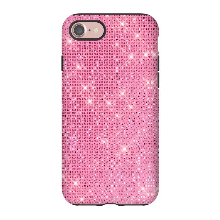iPhone 7 StrongFit Pink Glitter by Alemi