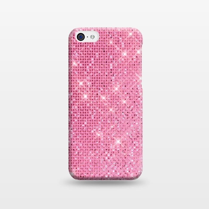 Geit aangrenzend Amerika iPhone 5C Cases Pink Glitter by Alemi | ArtsCase