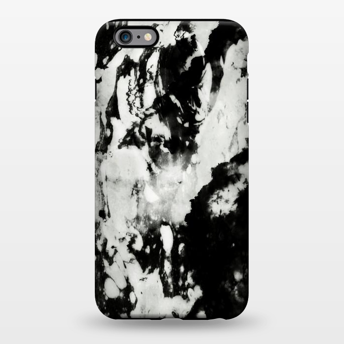 iPhone 6/6s plus StrongFit White black marble by Jms
