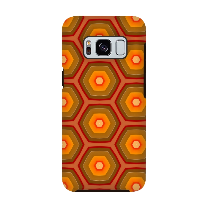 Galaxy S8 StrongFit honey pattern by MALLIKA