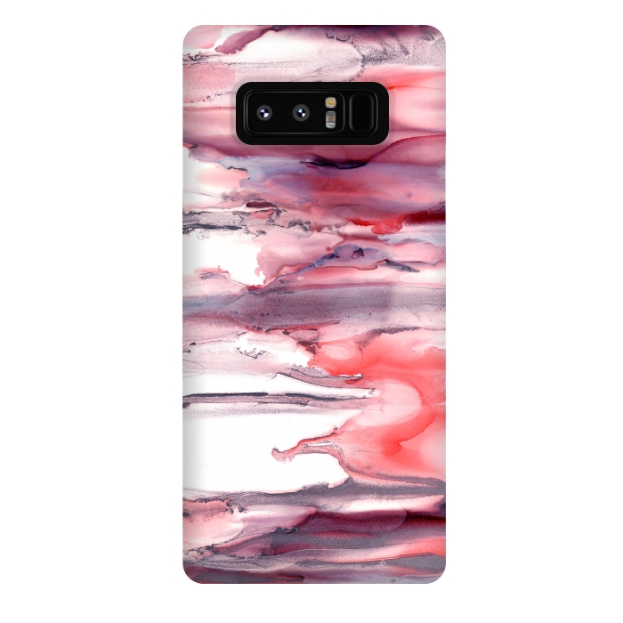 Galaxy Note 8 StrongFit Pink Ink by Tigatiga