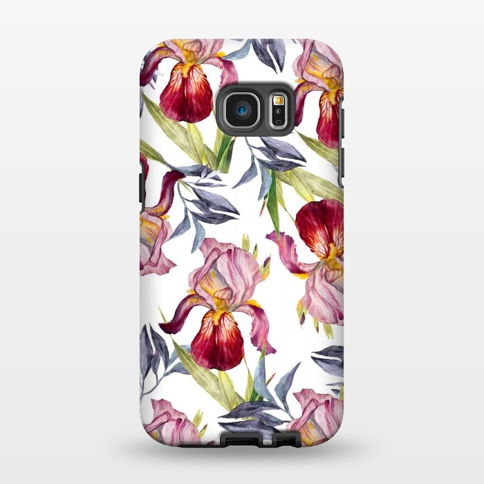 Galaxy S7 EDGE StrongFit Born in Flowers by Creativeaxle