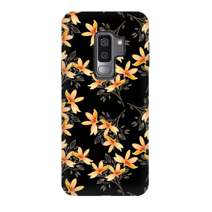 Galaxy S9 plus StrongFit Dark Night of Flora by Creativeaxle