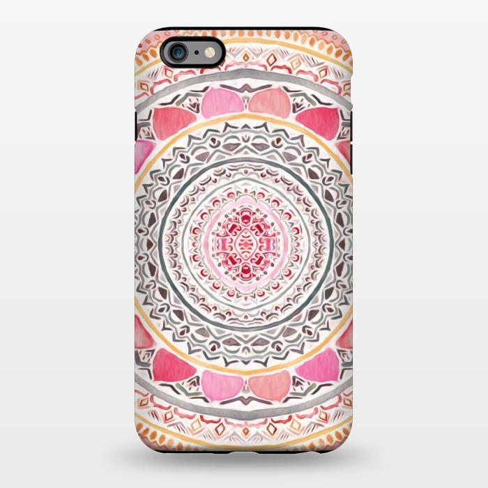 iPhone 6/6s plus StrongFit Pastel Bohemian Mandala   by Tigatiga