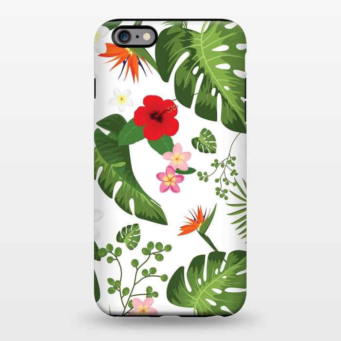 iPhone 6/6s plus StrongFit Tropical Flower Background by Bledi