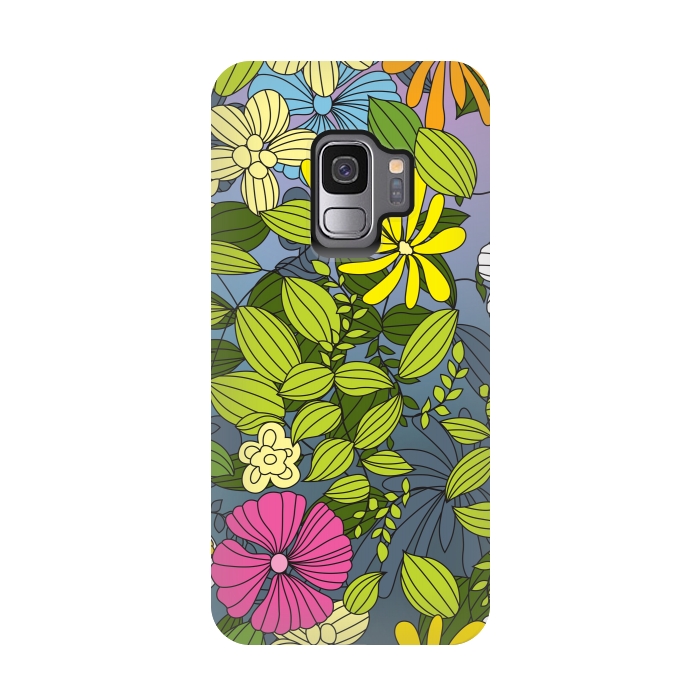 Galaxy S9 StrongFit My Flower Design by Bledi