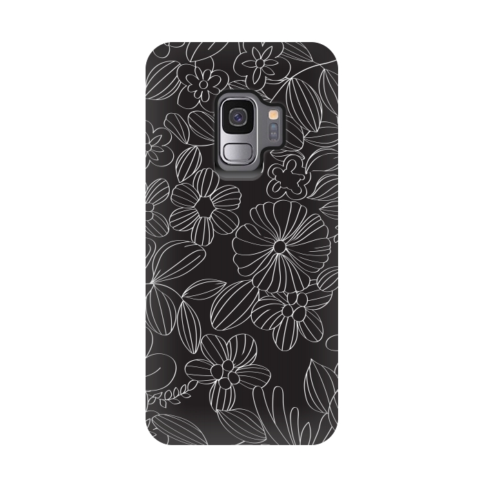 Galaxy S9 StrongFit My Flower Design V by Bledi