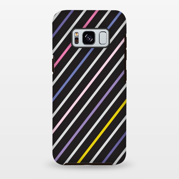 Galaxy S8 plus StrongFit Scribble & Lines Pattern VI by Bledi