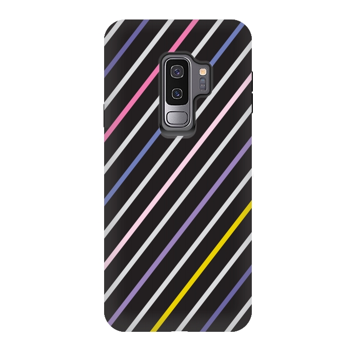 Galaxy S9 plus StrongFit Scribble & Lines Pattern VI by Bledi