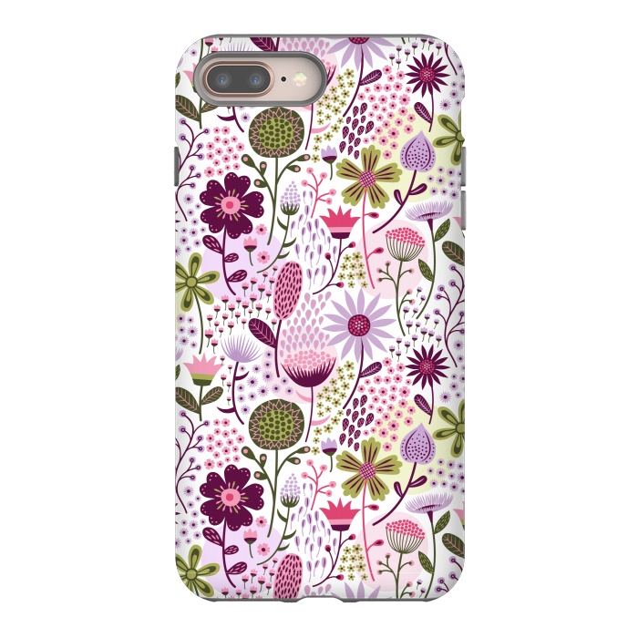 iPhone 7 plus StrongFit Celebration Floral by Portia Monberg