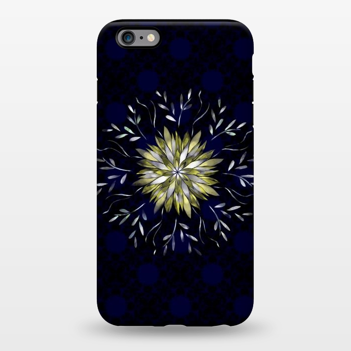 iPhone 6/6s plus StrongFit Peridot jewel flower  by Kashmira Baheti