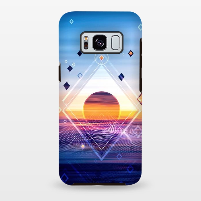 Galaxy S8 plus StrongFit Abstract Geometric Collage II by Art Design Works