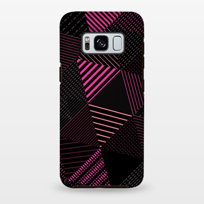 Galaxy S8 plus StrongFit Triangles Pattern 2 by Bledi