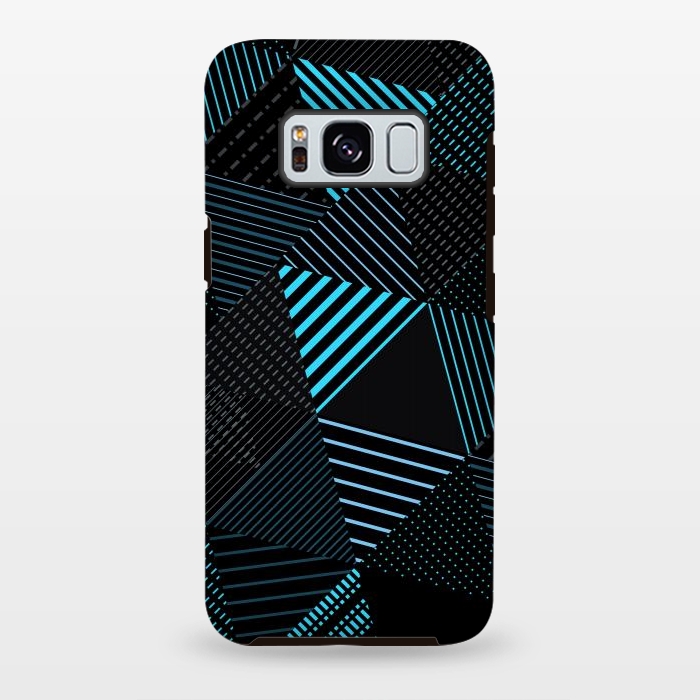 Galaxy S8 plus StrongFit Triangles Pattern 3 by Bledi