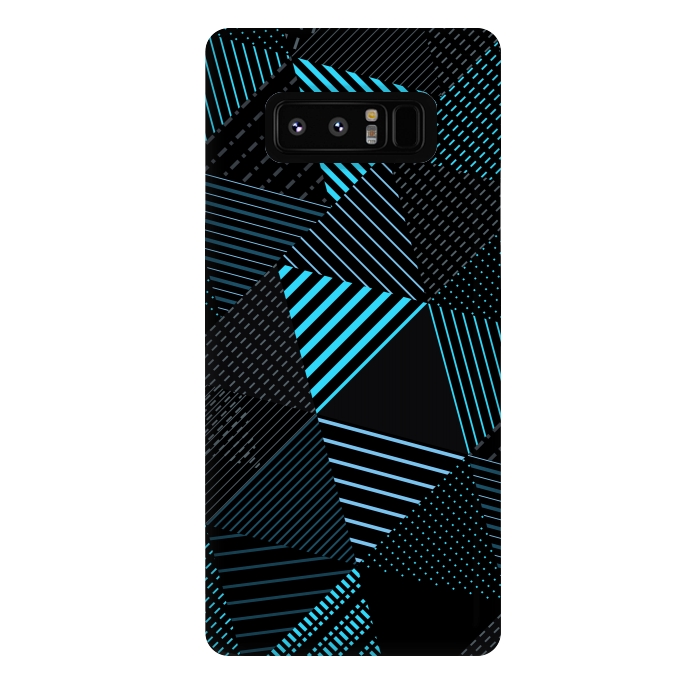 Galaxy Note 8 StrongFit Triangles Pattern 3 by Bledi