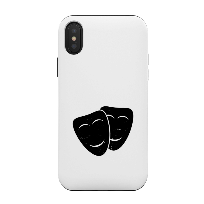 iPhone Xs / X StrongFit theatre mask by TMSarts