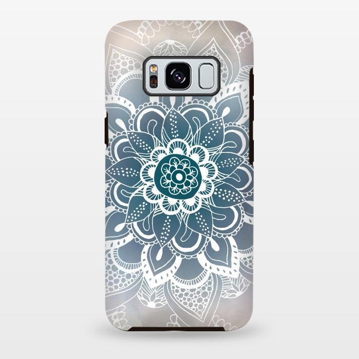 Galaxy S8 plus StrongFit Winter Mandala by Tangerine-Tane