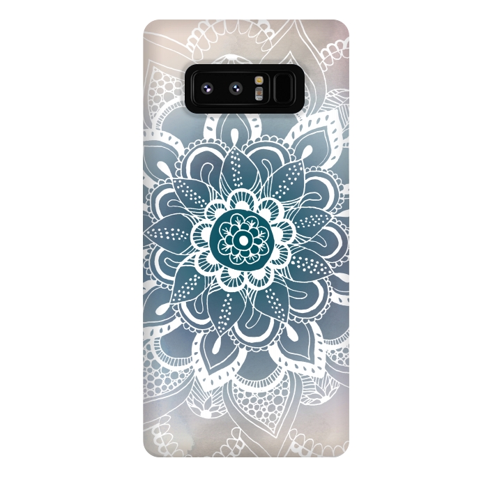 Galaxy Note 8 StrongFit Winter Mandala by Tangerine-Tane