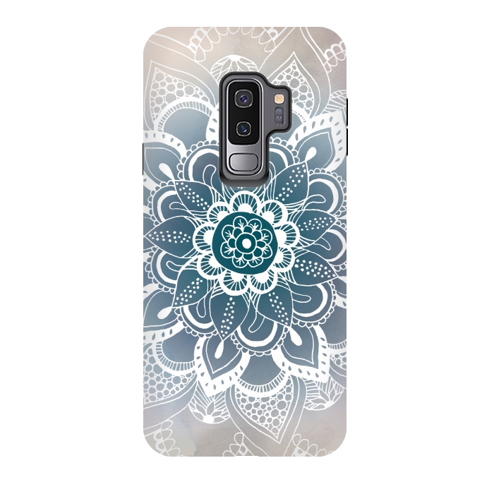 Galaxy S9 plus StrongFit Winter Mandala by Tangerine-Tane