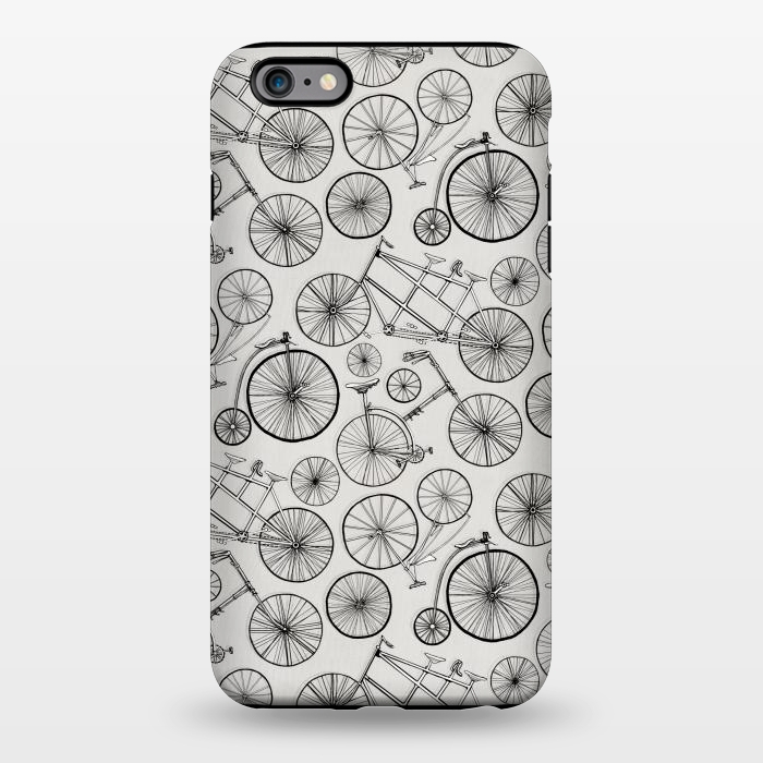iPhone 6/6s plus StrongFit Vintage Bicycles on Grey  by Tigatiga