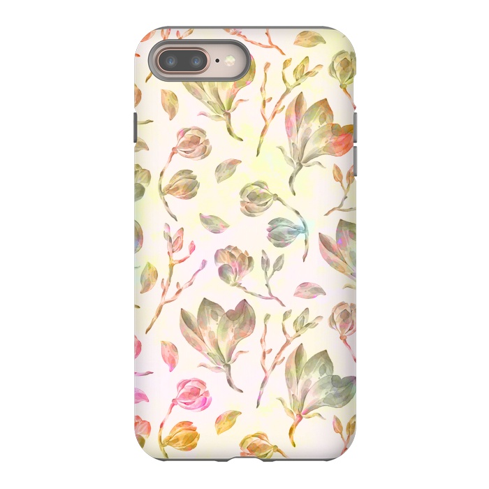 iPhone 7 plus StrongFit Rising Flora by Creativeaxle