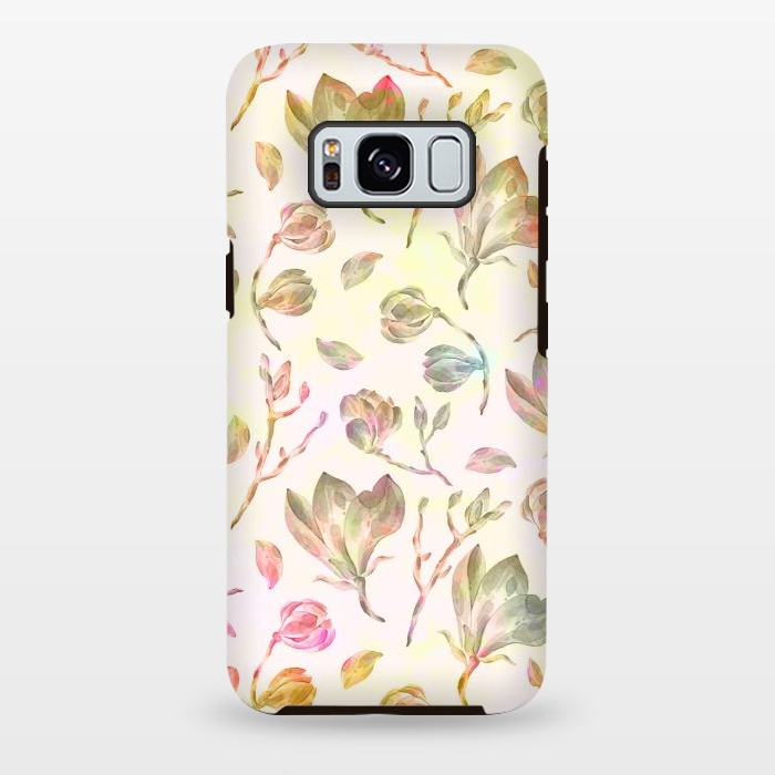 Galaxy S8 plus StrongFit Rising Flora by Creativeaxle