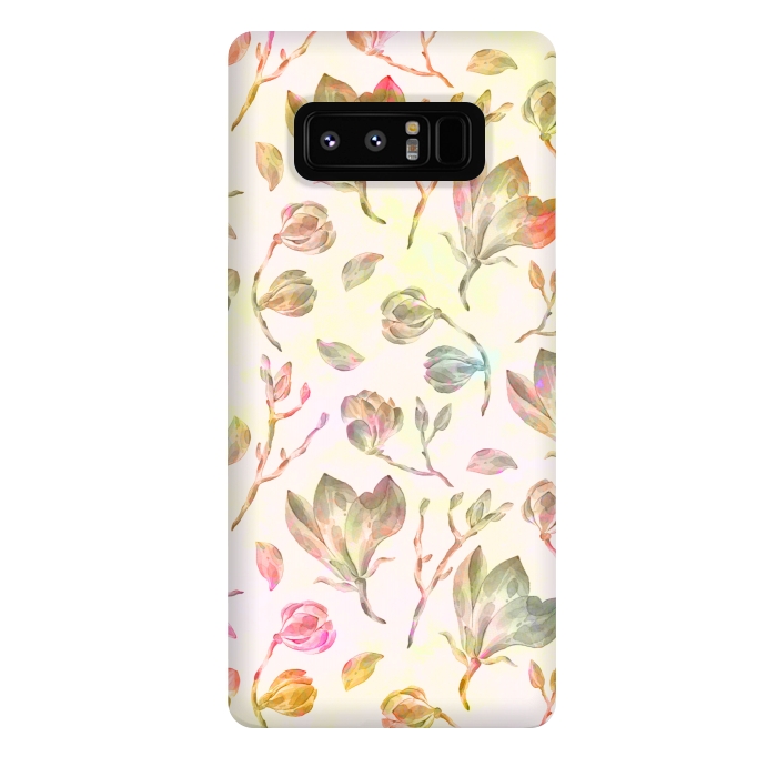 Galaxy Note 8 StrongFit Rising Flora by Creativeaxle
