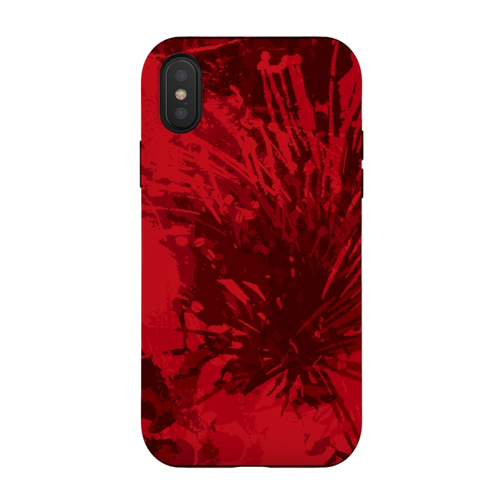 iPhone Xs / X StrongFit Satori in Red by Majoih