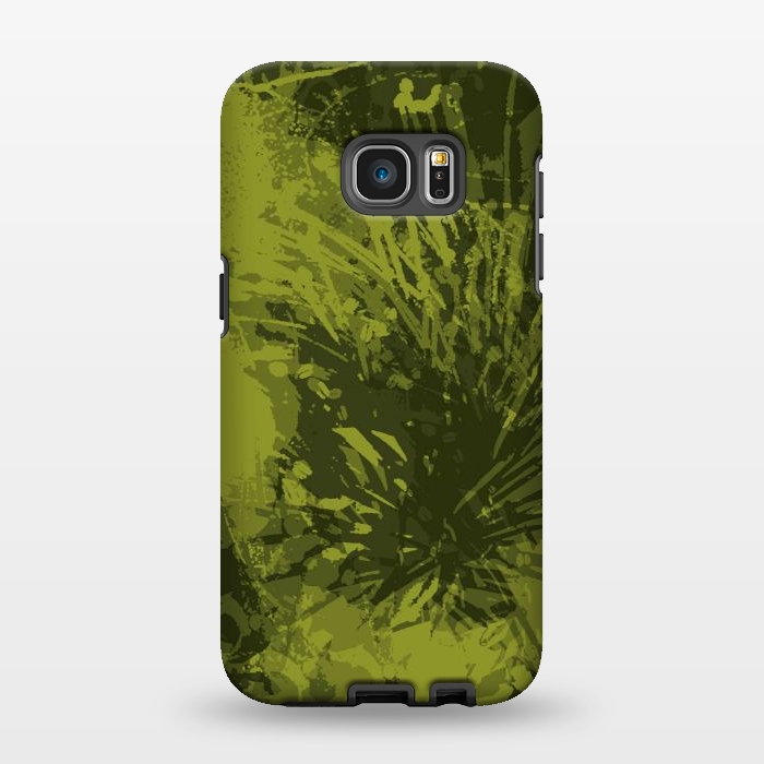 Galaxy S7 EDGE StrongFit Satori in Green by Majoih