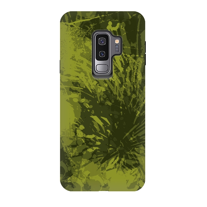 Galaxy S9 plus StrongFit Satori in Green by Majoih