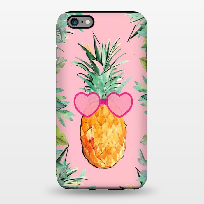 iPhone 6/6s plus StrongFit Cool Pinapple with Glasses by ''CVogiatzi.