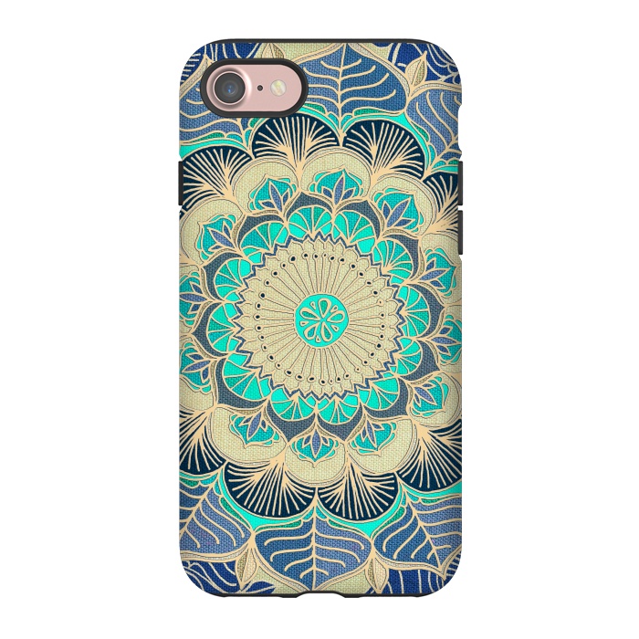 iPhone 7 StrongFit Midnight Bloom by Micklyn Le Feuvre