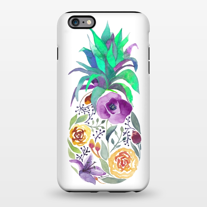 iPhone 6/6s plus StrongFit Pretty Pineapple by gingerlique