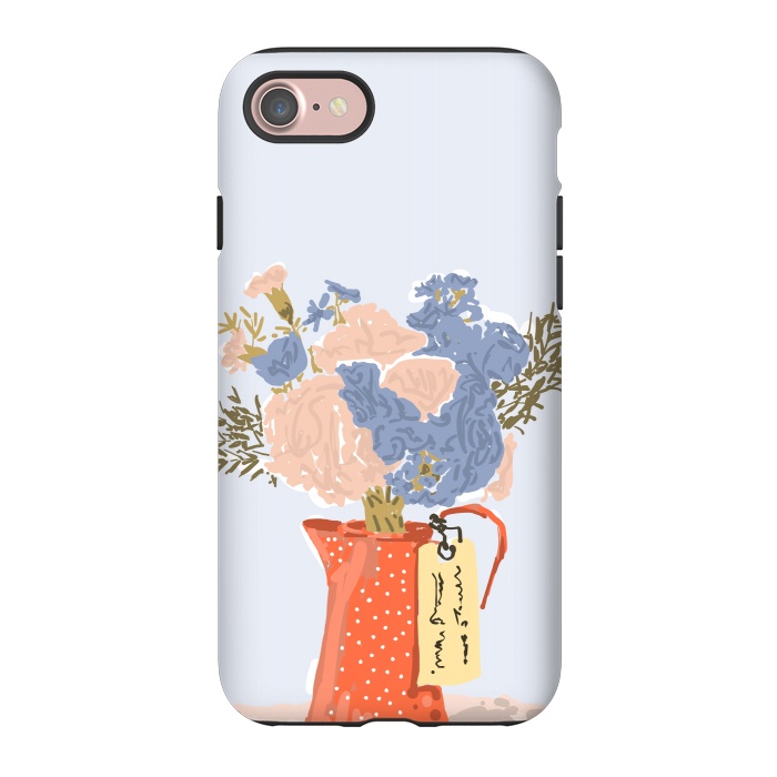 iPhone 7 StrongFit Flowers With Love by Uma Prabhakar Gokhale