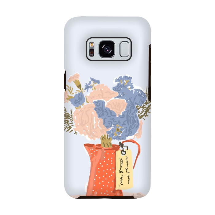 Galaxy S8 StrongFit Flowers With Love by Uma Prabhakar Gokhale