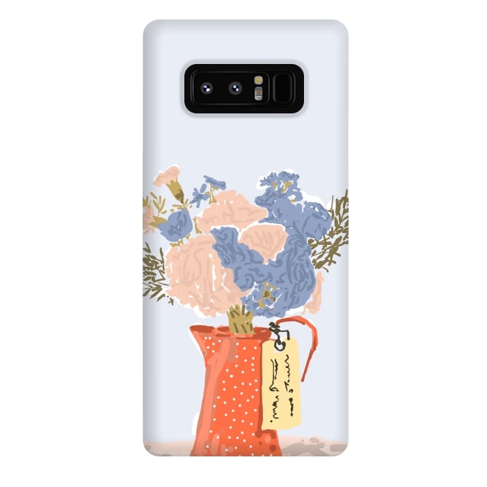 Galaxy Note 8 StrongFit Flowers With Love by Uma Prabhakar Gokhale