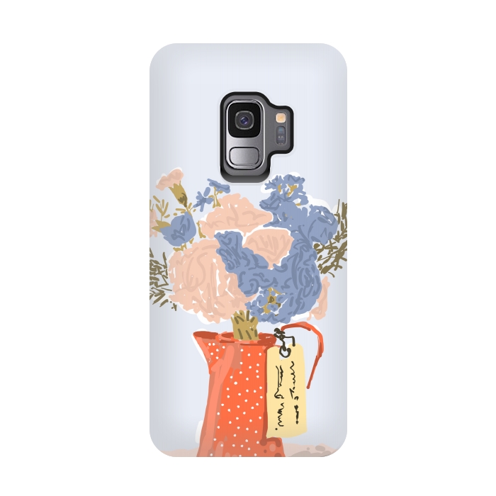 Galaxy S9 StrongFit Flowers With Love by Uma Prabhakar Gokhale